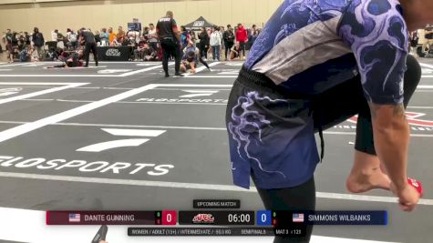 Dante Gunning vs Simmons Wilbanks 2025 ADCC Orlando Open/Youth Trials