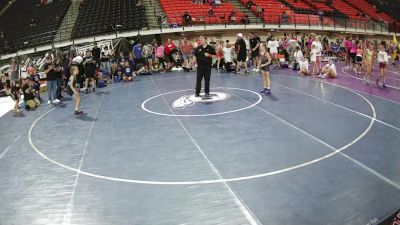 75 lbs Camille Fisher, Idaho 14U Girls vs Jillian Vollhardt, California 14U Girls