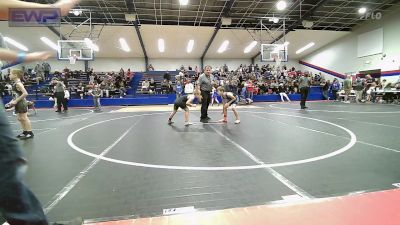 70 lbs Semifinal - Brantley Snelson, Bartlesville Wrestling Club vs Karter Charboneau, Catoosa Youth Wrestling