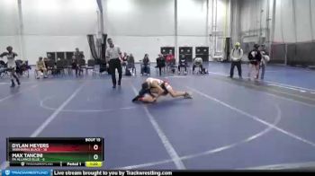 92 lbs Round 4 (8 Team) - Dylan Meyers, Warhawks Black vs Max Tancini, PA Alliance Blue