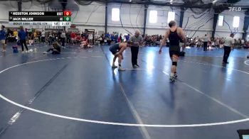 Elite 174 lbs Champ. Round 2 - Hesston Johnson, Wartburg vs Jack Miller, Augustana (IL)