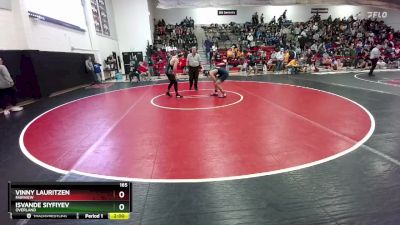 165 lbs Champ. Round 1 - Vinny Lauritzen, Fairview vs Isvande Siyfiyev, Overland