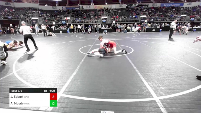 133 lbs Consi Of 4 - Jack Egbert, War Pirate Wrestling vs Aidan Moody ...