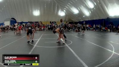 140 lbs Round 3 (8 Team) - Ryan Angel, Neighborhood vs Clay Becker, Rogue WC