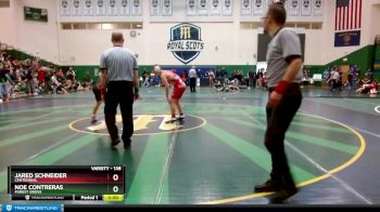 138 lbs Semifinal - Jared Schneider, Centennial vs Noe Contreras, Forest Grove