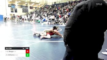 215 lbs Round Of 16 - John Boggs, St. Joe's Prep vs Xavier Williams, Paramus Catholic