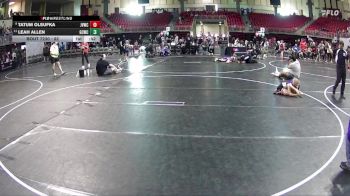 82 lbs Cons. Semi - Leah Allen, Garden County Wrestling Club vs Tatum Olsufka, Jr. Viking Wrestling Club