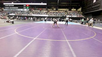 140 lbs Cons. Round 2 - Sam Becker, St. James Academy vs Daisy Schomaker, Valley Center HS