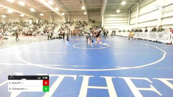 285 lbs Consi Of 16 #2 - Carter Achuff, NY vs Alonzo Edmerson, GA