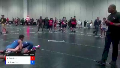 87 lbs Round 1 - Vladimir Drown, Alpha Wrestling Club vs Keyonu Garcia, Florida