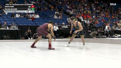 165 lbs Round 1 (16 Team) - Nicco Ruiz, Arizona State vs Dylan Gilcher, Michigan