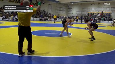 141 lbs Consi Of 32 #2 - Gabe Estrada, Frontier vs Braden Jones, Delbarton (NJ)