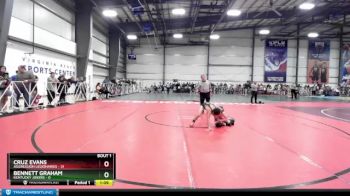 76 lbs Rd# 1 9:00am Friday - Cruz Evans, Aggression Legionaries vs Bennett Graham, Kentucky Jokers