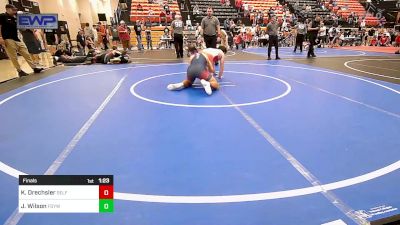 170 lbs Final - Kaidon Drechsler, Self vs Jack Wilson, Fort Gibson Youth Wrestling