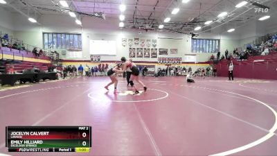 140 lbs Cons. Semi - Jocelyn Calvert, LAWSON vs Emily Hilliard, EXCELSIOR SPRINGS