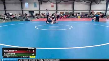 184 lbs Semifinal - Cael Mclaren, Cornell College vs Hank Gierke, Wisconsin-Eau Claire