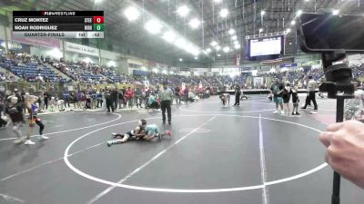 50 lbs Quarterfinal - Cruz Montez, Steel City Reloaded WC vs Noah Rodriguez, Ridge WC