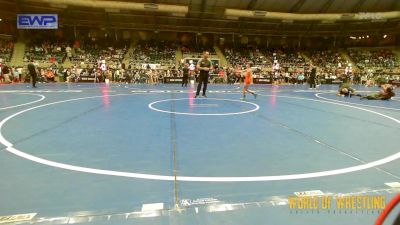 61 lbs Consi Of 16 #2 - Wrett Lawther, Rough Riders vs Raiden Bunn, Victory Wrestling - Central WA