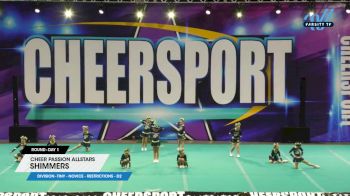 Cheer Passion Allstars - Shimmers [2024 L1 Tiny - Novice - Restrictions - D2 Day 1] 2024 CHEERSPORT Charlotte Classic
