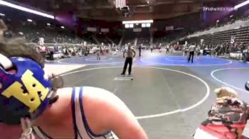 137 lbs Round Of 16 - Derrick VanDellen, Nucla Mustangs vs Plunkett Lucas, Air Academy