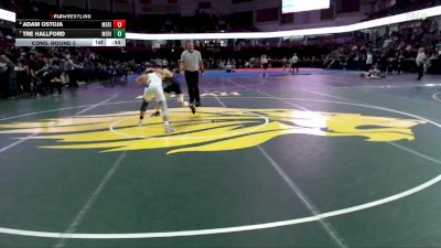 113 lbs Cons. Round 5 - Adam Ostoja, Meridian vs Tre Hallford, Meridian