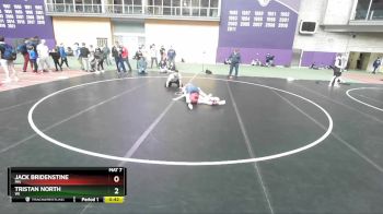 118-129 lbs Round 3 - Tristan North, WI vs Jack Bridenstine, MN