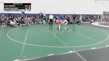 96 lbs Quarterfinal - Cole Lemberg, Team Gotcha - MS vs Asher Procunier, Ares-MS