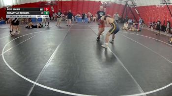 160-161 C Round 2 - Sebastian Tecuatl, Glenbrook South vs Reid Adler, Wheaton Warrenville South