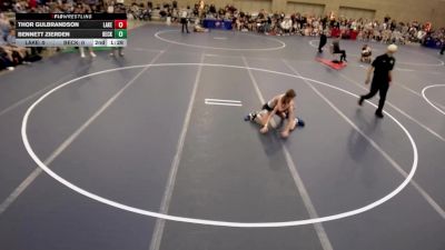 Elementary - 115 lbs Ethan Strong, Becker vs Brekken Henderson, Lakeville