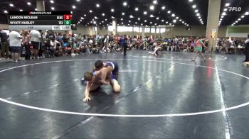 144 lbs Round 1 (6 Team) - Landon McLean, Blackman WC vs Wyatt Hubley, Team Rich Habits #3