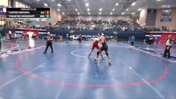 175 lbs Semifinal - Carter Nekvapil, Allen Blue vs Traimyre Woodruff, Shawnee Mission Northwest HS