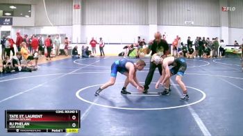 105 lbs Cons. Round 5 - Tate St. Laurent, Indiana Outlaws vs RJ Phelan, Lake Gibson