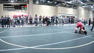 130 lbs Round Of 32 - Elijah Paddock, Gold Rush Wr Ac vs Elijah Gonzales, Cypress HS