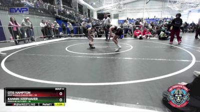 80 lbs Placement (4 Team) - Kannin Keefhaver, Missouri Outlaws vs Otis Hampton, East Kansas Eagles Red