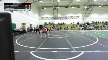141 lbs Cons. Semi - Islas John, East Los Angeles College vs Juleus Hernandez, Victor Valley