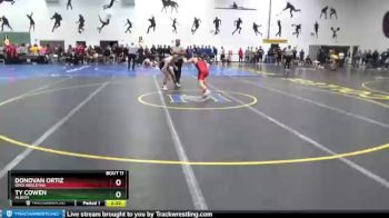 141 lbs Champ. Round 1 - Donovan Ortiz, Ohio Wesleyan vs Ty Cowen, Albion