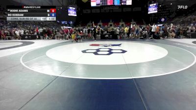 175 lbs Cons. Sub-rd Of 32 - Bodie Adams, OK vs Bo Koedam, IA