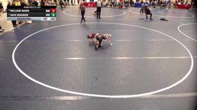 10U - 59 lbs Quarters - William Mann, No Nonsense Wrestling vs Jack Wagner, New Prague Wrestling