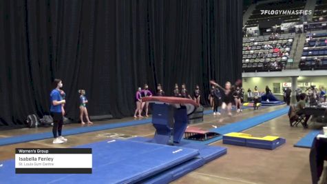 Isabella Fenley - Women's Group, St. Louis Gym Centre - 2021 Women's Xcel Region 4 Championships