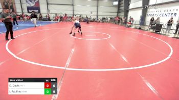 113 lbs Rr Rnd 1 - Drew Davis, Patton Trained Blue vs Isiac Paulino, Doughboy