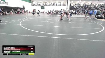 126 lbs Quarterfinal - Bradley Lazzerini, Team Tulsa vs Ian Giancola, Next Level Training Academy