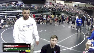 150 lbs Semis & 1st Wrestleback (8 Team) - Samson Castillo, Idaho vs Mason Richardson, Wyoming Renegades