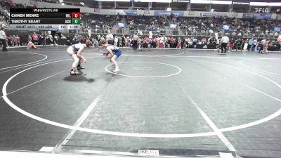 125 lbs Consolation - Cainen Menke, Hillsboro vs Timothy Ekart, Jackson County Wrestling