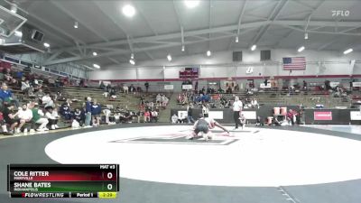 174 lbs Champ. Round 3 - Cole Ritter, Maryville vs Shane Bates, Indianapolis
