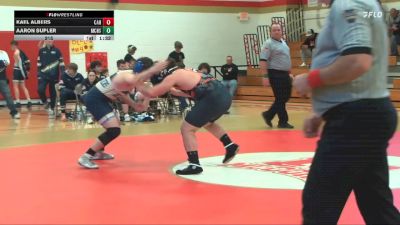 215 lbs Kael Albers, Corry Area Hs vs Aaron Supler, Mcguffey Hs