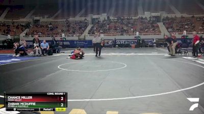 D3-165 lbs Cons. Round 1 - Chance Miller, Moon Valley vs Zabian McDuffie, Estrella Foothills