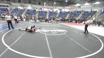 130 lbs Final - Kozad Porter, Cheyenne East HS vs Braxston Widrikis, Grandview Wrestling