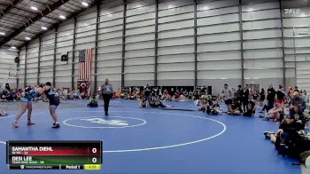 190 lbs Semis - R1 Wb - SAMANTHA DIEHL, ISI WC vs Desi Lee, Team Ohio Gold