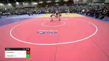 157 lbs Round Of 64 - Trevin Mullanix, New Plymouth vs Lucas Pannell, Bay Area Dragons