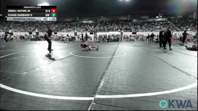 88 lbs Quarterfinal - Jerell Haynie Jr, D3 Wrestling Cluib vs Chase Gabbard II, Raw Wrestling Club